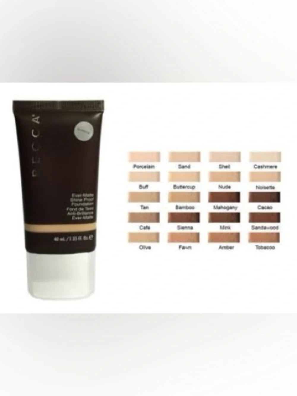 ✨NEW IN BOX BECCA Ever-Matte Shine Proof Foundation - Nude